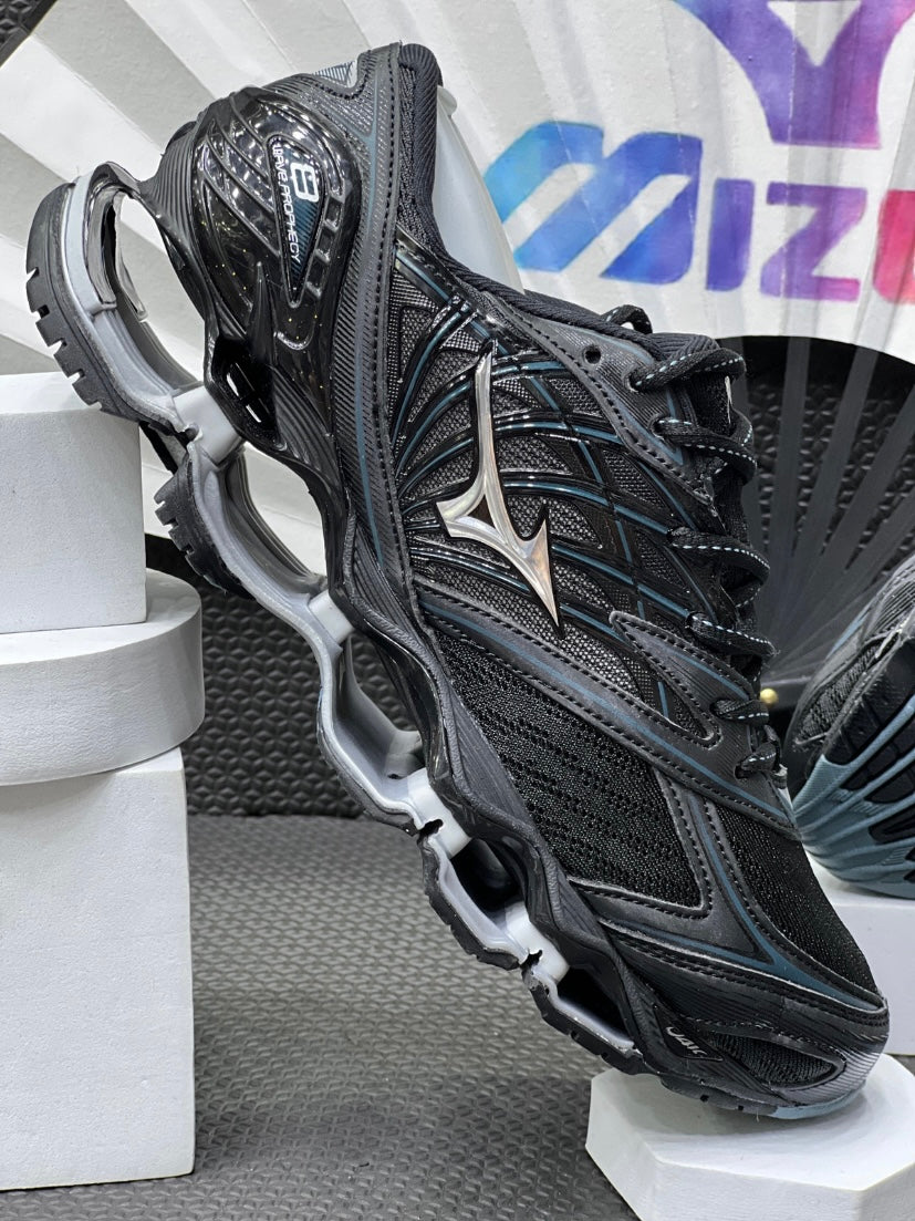 Mizuno Prophecy 8 “Preto/Cinza” (pronta entrega)
